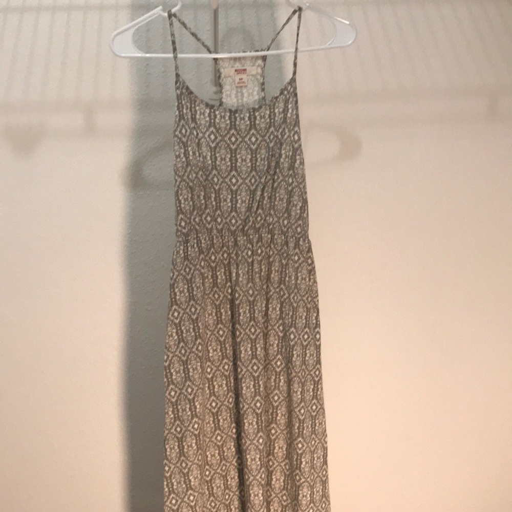 Patterned Maxi-Dress